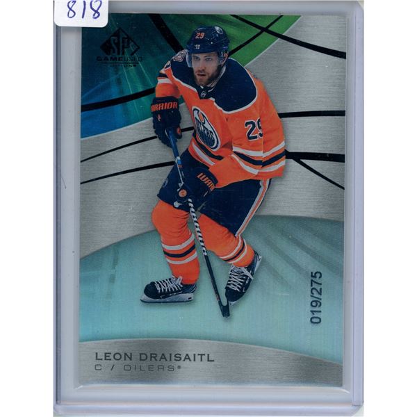 Draisaitl 2019-20 SP Game Used Hockey #19 of 275