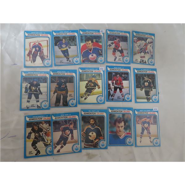 16 pcs 1979-80 OPC Oiler Cards
