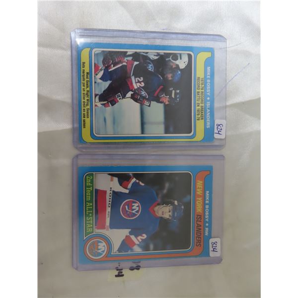 Mike Bossy 2nd Year Cards All Star #230, RB #161