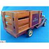 Image 3 : Cooper Tires display advertising wooden truck, was given as a promo to tire shops.  Well made, wheel