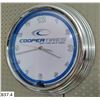 Image 4 : Cooper Tires advertising neon clock.  Excellent condition.