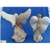 Image 2 : Pair of  large Limited Edition "Angels" Collection figurines, including "Earth Angel", approx. 11 in