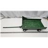 Image 1 : Large green metal trailer - 29" long