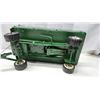 Image 3 : Large green metal trailer - 29" long