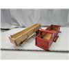 Image 1 : 2 Wooden wagons