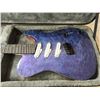Image 2 : Very nice - "Custom Guitar - ME9" electric guitar, w/ hard carrying case