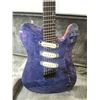 Image 4 : Very nice - "Custom Guitar - ME9" electric guitar, w/ hard carrying case