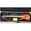 Image 2 : Very nice - "Fender Dimension" electric bass guitar, w/ Gator hard carrying case