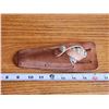 Image 1 : Large stainless steel plumb bob, w/ leather carrying case