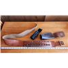 Image 1 : Ammo leather belt, leather holder & knife case