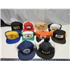 Image 1 : 10 Vintage assorted trucker hats - excellent condition - like new