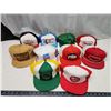 Image 1 : 10 Vintage assorted trucker hats - excellent condition - like new