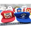 Image 2 : 10 Vintage assorted trucker hats - excellent condition - like new