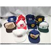 Image 1 : 10 Vintage assorted trucker hats - excellent condition - like new