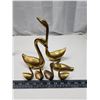 Image 1 : Collection of brass swans