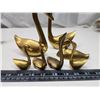 Image 2 : Collection of brass swans