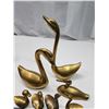 Image 3 : Collection of brass swans
