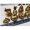 Image 2 : Assorted brass fruit bells