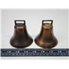 Image 1 : 2 Vintage brass bells