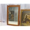 Image 3 : Framed Portrait of Jesus & Mirror