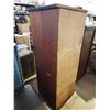 Image 5 : Vintage wooden filing cabinet/storage dresser - 20.5"x19.5"x53"H