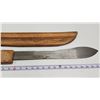 Image 2 : Large machete, w/ sheath - appears decorative - 18" blade