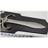 Image 3 : Novelty dragon sword, w/ wall plaque - 12" blade - 23"H