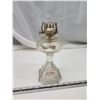 Image 1 : Clear glass oil lamp - no chimney