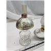 Image 4 : Ceramic perfume lamp & 2 oil lamp shaped bottles