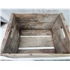 Image 2 : Modern Dairies wooden crate - 17x14x11"H
