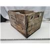 Image 4 : Modern Dairies wooden crate - 17x14x11"H