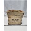 Image 1 : Small "British Drugs" wooden crate - 12x7.5x12"H
