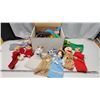 Image 1 : Box of homemade puppets