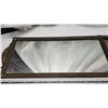 Image 3 : Vintage framed picture and mirror - 41"Hx12"