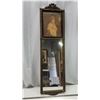 Image 5 : Vintage framed picture and mirror - 41"Hx12"