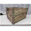Image 4 : Crescent Creamery vintage wooden crate - 17x13.5x11"H