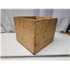 Image 3 : Co-op butter wooden crate - 13.5x13.5x11.5"H