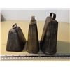 Image 2 : Lot of 3 cow bells