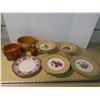 Image 1 : Lot of plates, wooden bowls etc