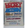 Image 4 : Lot of 3 hockey game posters 28"x22"