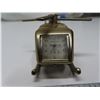 Image 2 : vintage time zone helicopter miniature clock- 4"X2"
