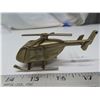 Image 3 : vintage time zone helicopter miniature clock- 4"X2"