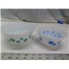Image 3 : Lot of 4 vintage federal glass polka dot bowls