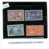 Image 1 : 4 Newfoundland Stamps Mint Never Hinged