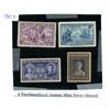 Image 1 : 4 Newfoundland Stamps Mint Never Hinged