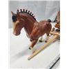 Image 4 : "Ghirardelli Chocolate Co." wagon w/ cloth top and horse figurine