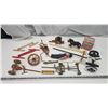 Image 1 : Assorted wagon parts, horse & impossible puzzle