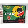 Image 3 : "Picaninny Freeze 5 cent" tin sign - 14x11"