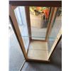 Image 3 : Nice - Birch glass display cabinet - 16x16x32"H