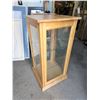 Image 4 : Nice - Birch glass display cabinet - 16x16x32"H